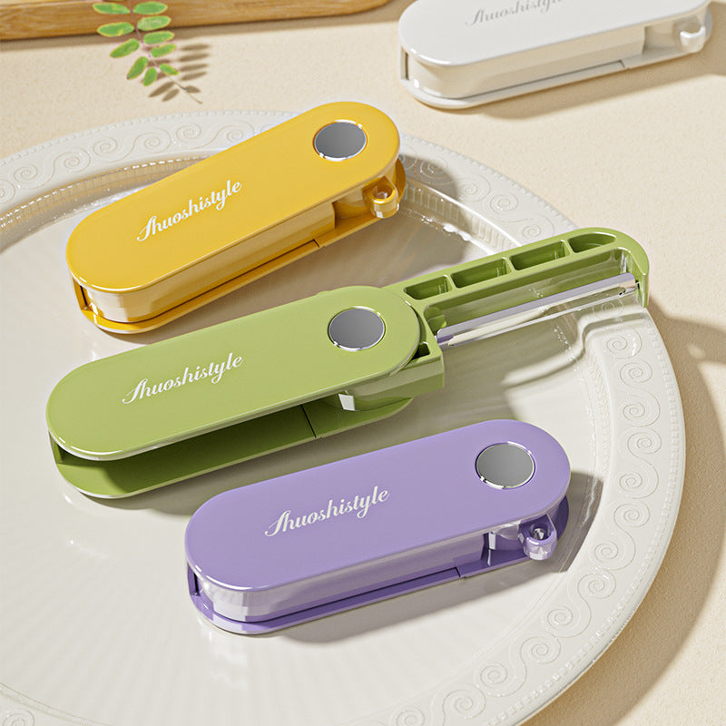 Foldable Vegetable Peeler, Stainless Steel Fruit Slicer