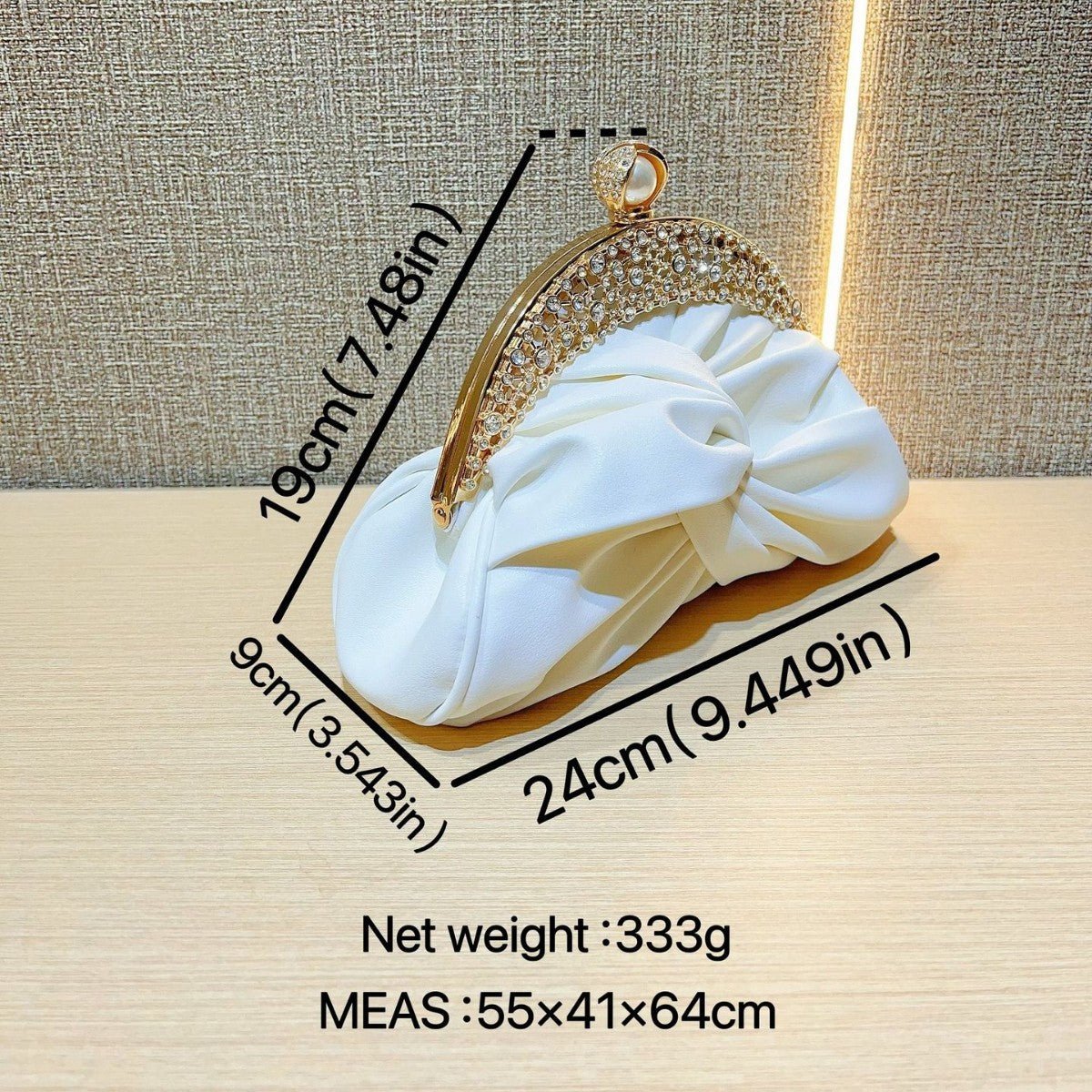 Diamond-embedded High-grade Socialite Mini Clutch - Bag