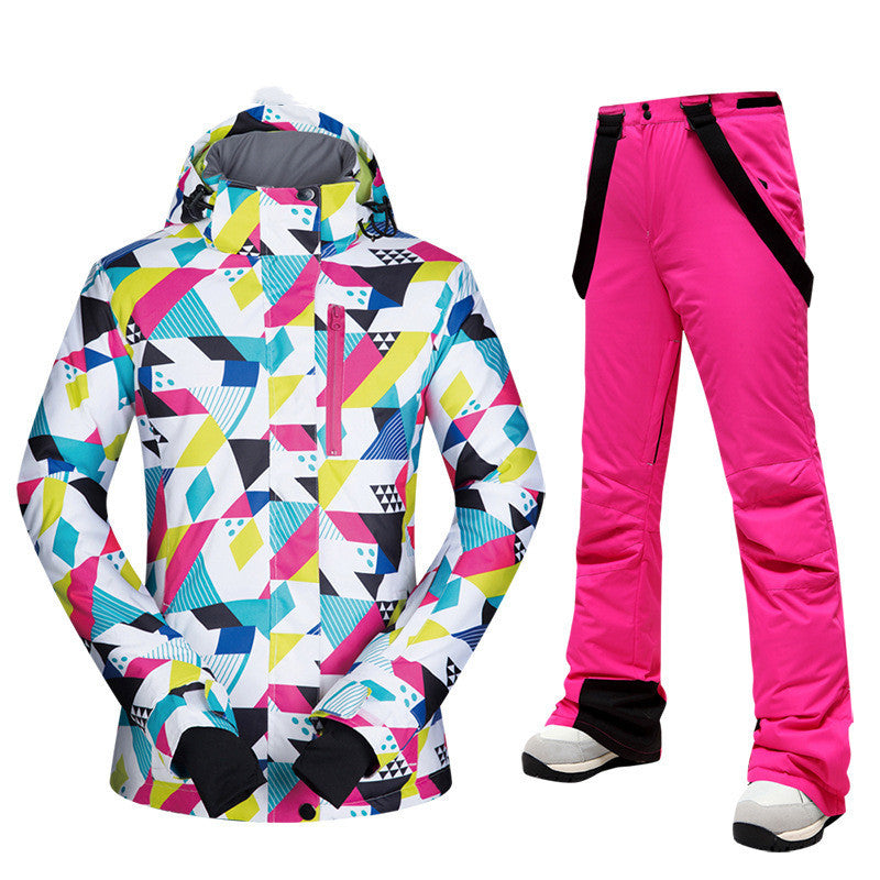 Damen Skianzug, Damen Winter Outdoor Anzug