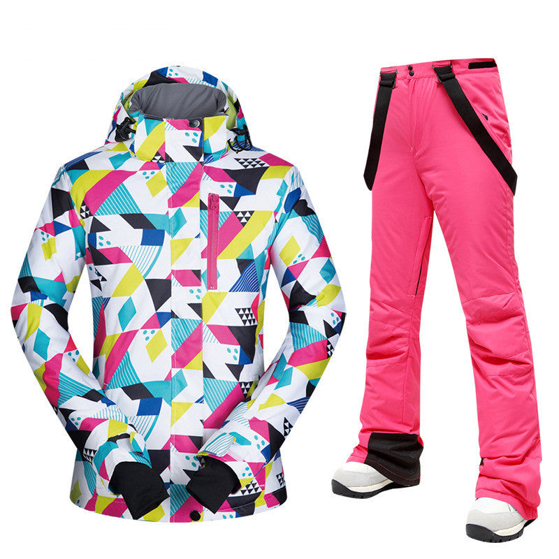 Damen Skianzug, Damen Winter Outdoor Anzug
