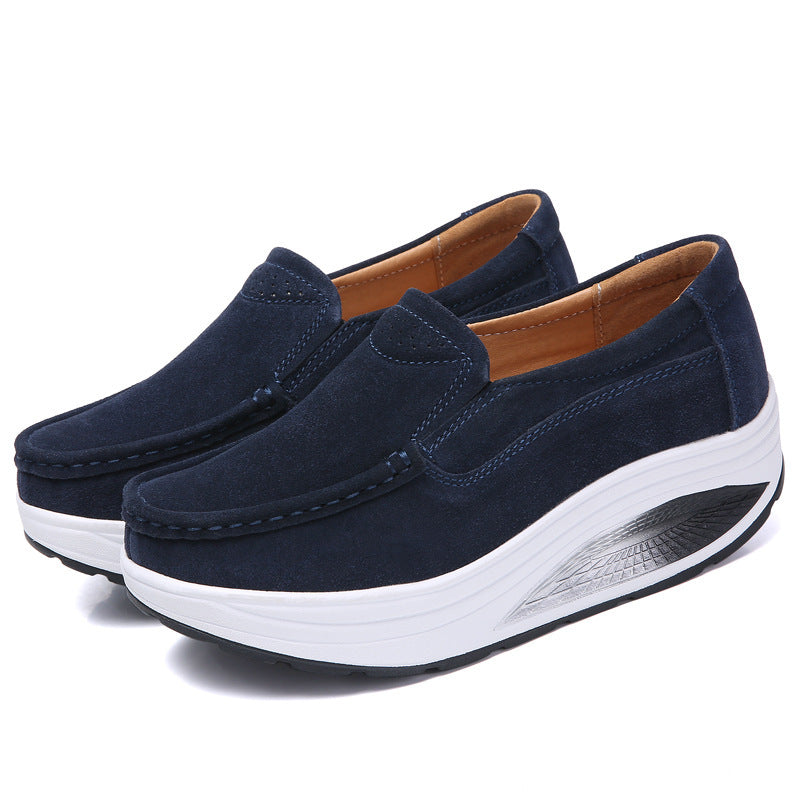 Outdoor Slip-on Plateauschuhe, Damenschuhe in Premiumqualität, lässige Sommerschuhe