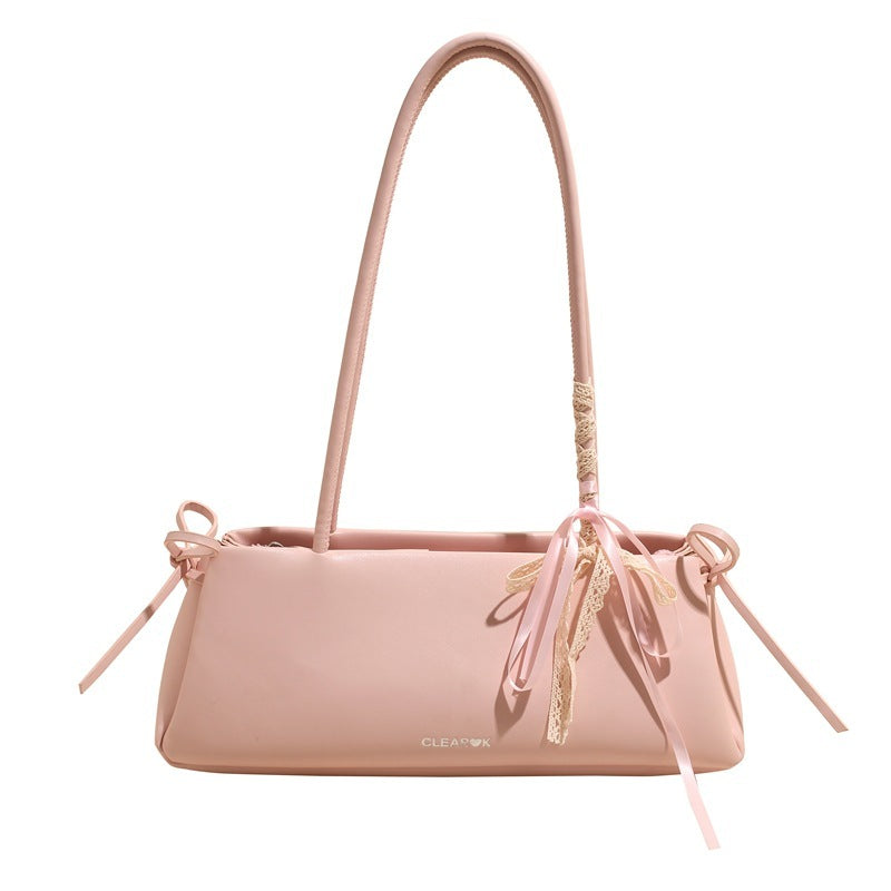 Elegant Underarm Bag - Pink - Bag