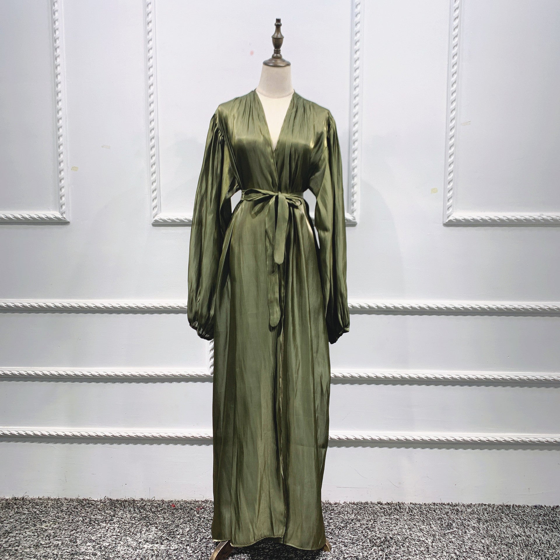 Puff Sleeved Summer Abaya Cape