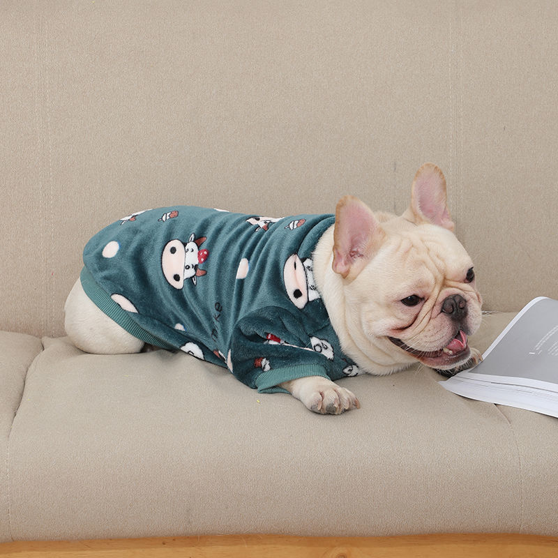 Dog's French Plush Pajamas Pets, Pet Supplies