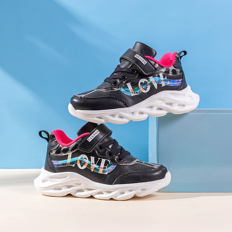 Girls Trendy Shoes Children’s Sports Shoes - Girls’ Sports Shoes
