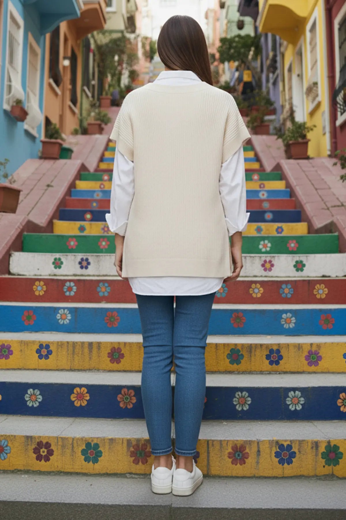 Hair Knit Sweater – NEOMODEST winter collection product image 4