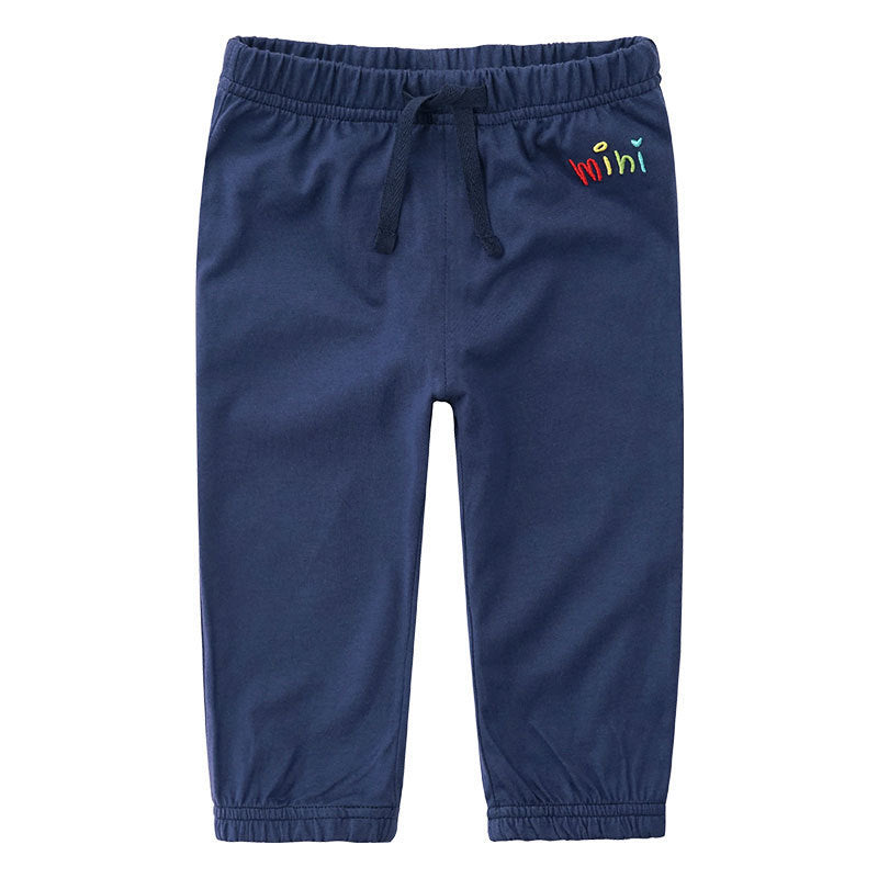 Kids’ Comfortable Unisex Trousers Casual Sports Pants - Dark blue / 100cm - Kids’ pants