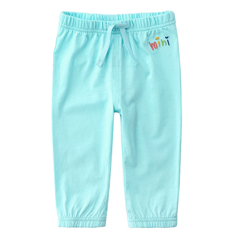 Kids’ Comfortable Unisex Trousers Casual Sports Pants - Lake blue / 100cm - Kids’ pants