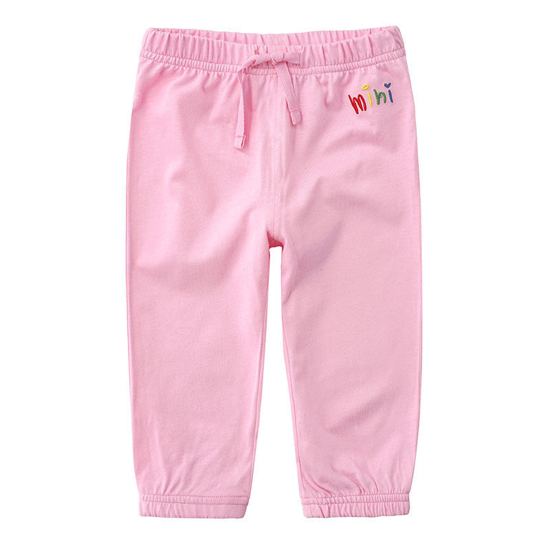 Kids’ Comfortable Unisex Trousers Casual Sports Pants - Pink / 100cm - Kids’ pants