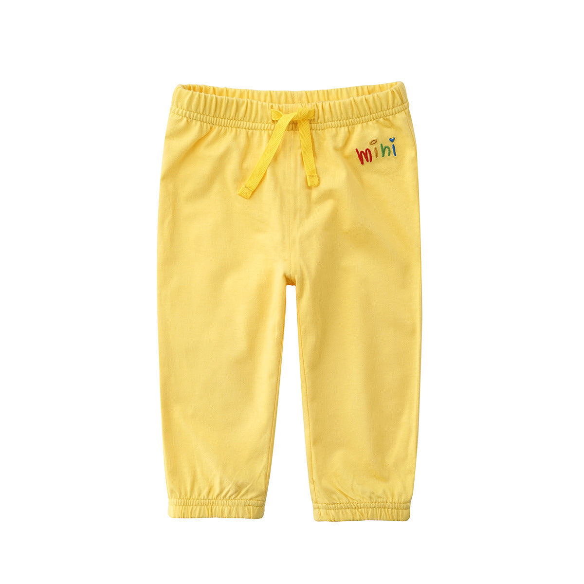 Kids’ Comfortable Unisex Trousers Casual Sports Pants - Yellow / 100cm - Kids’ pants