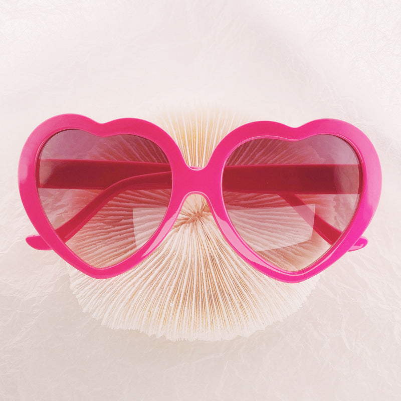 Kids’ Cute Sunglasses Girls’ Fashion Sunglasses - Rose Red - Kids’ Sunglasses