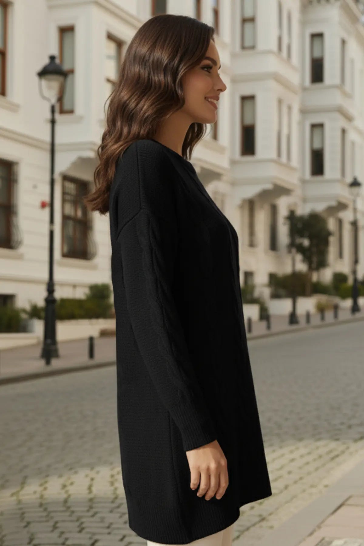 Knitted Sweater – NEOMODEST winter collection product image 2