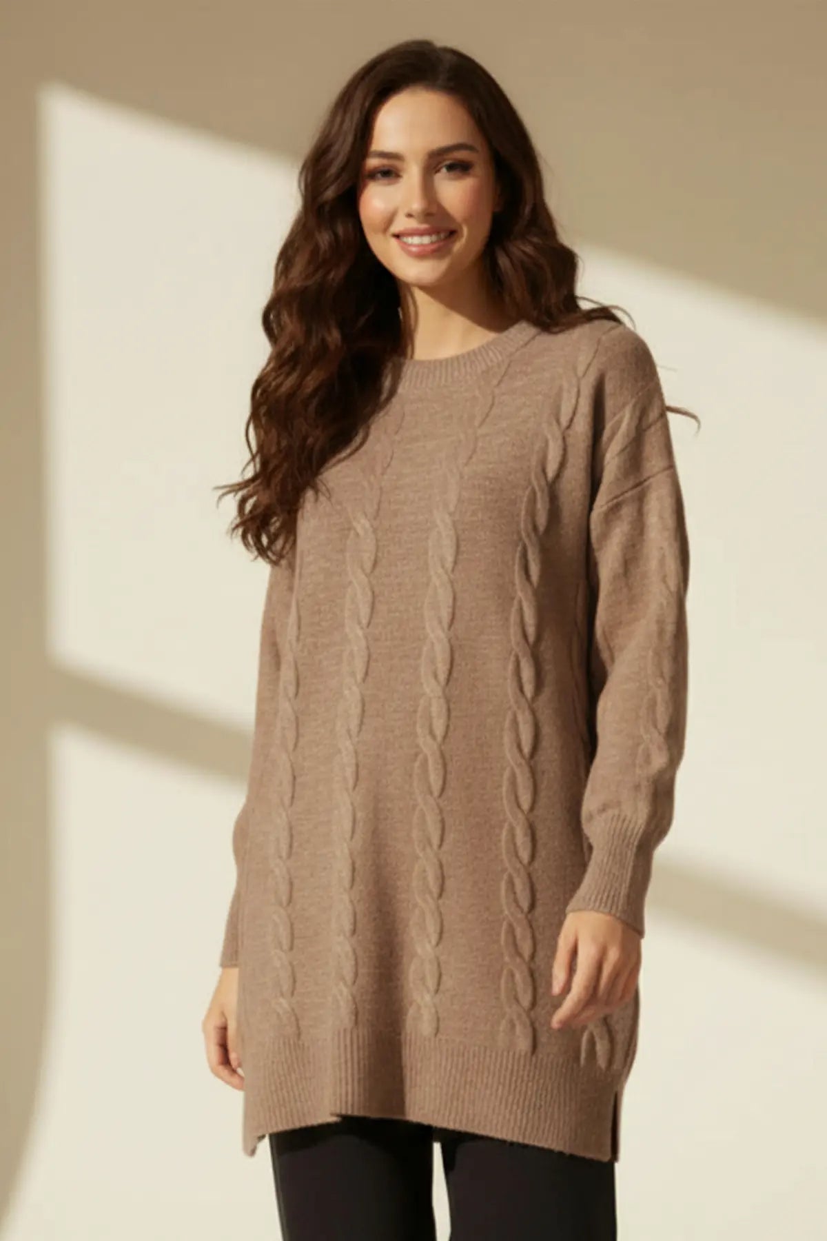 Knitted Sweater – NEOMODEST winter collection product image 3