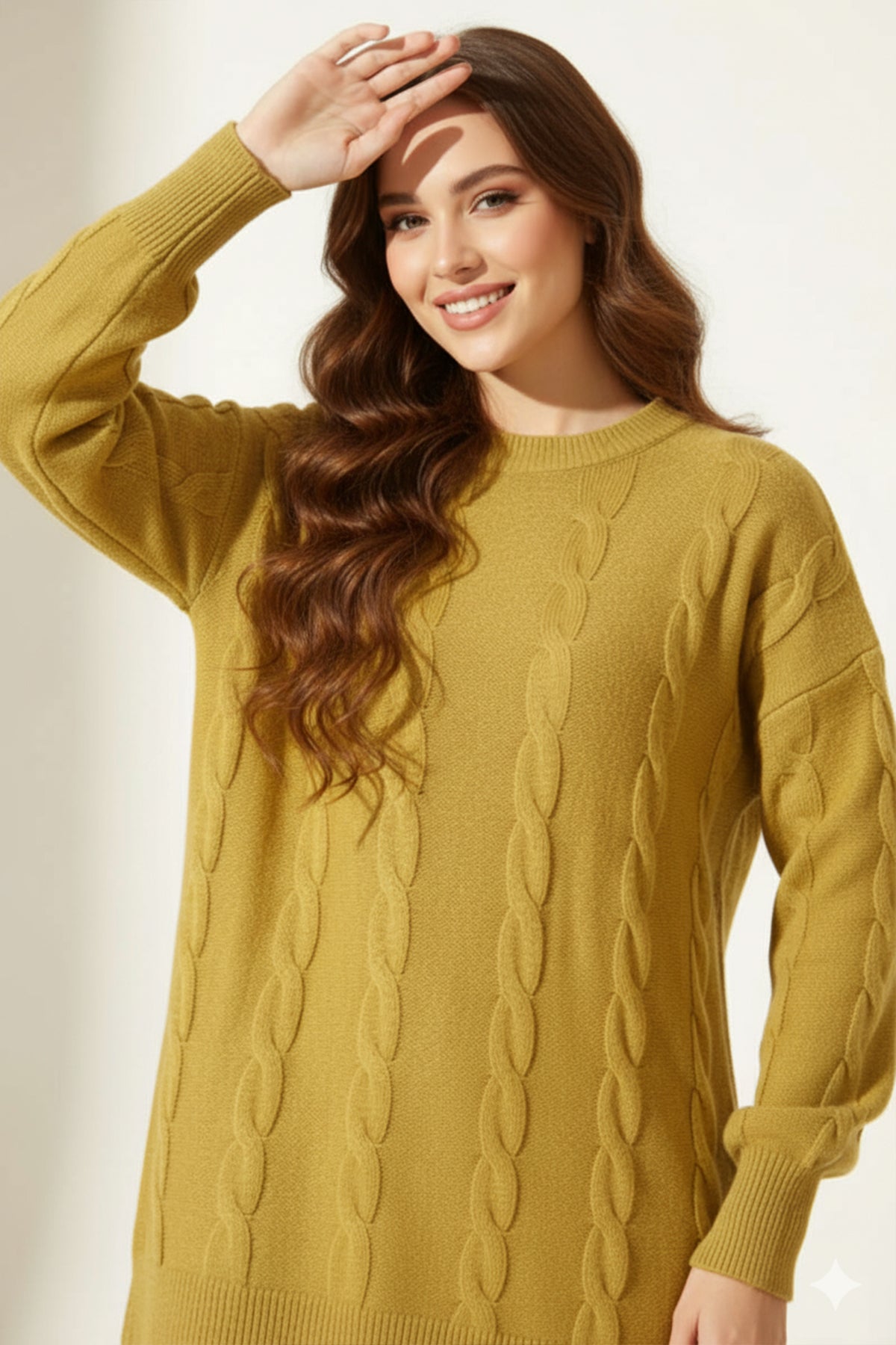 Knitted Sweater – NEOMODEST winter collection product image 1
