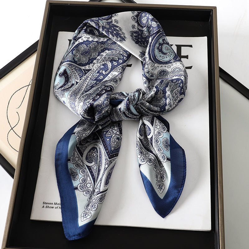 Korean Style Artificial Silk Scarf - JNC05302 - Scarf