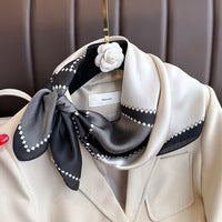 Korean Style Artificial Silk Scarf - JNC50301 - Scarf