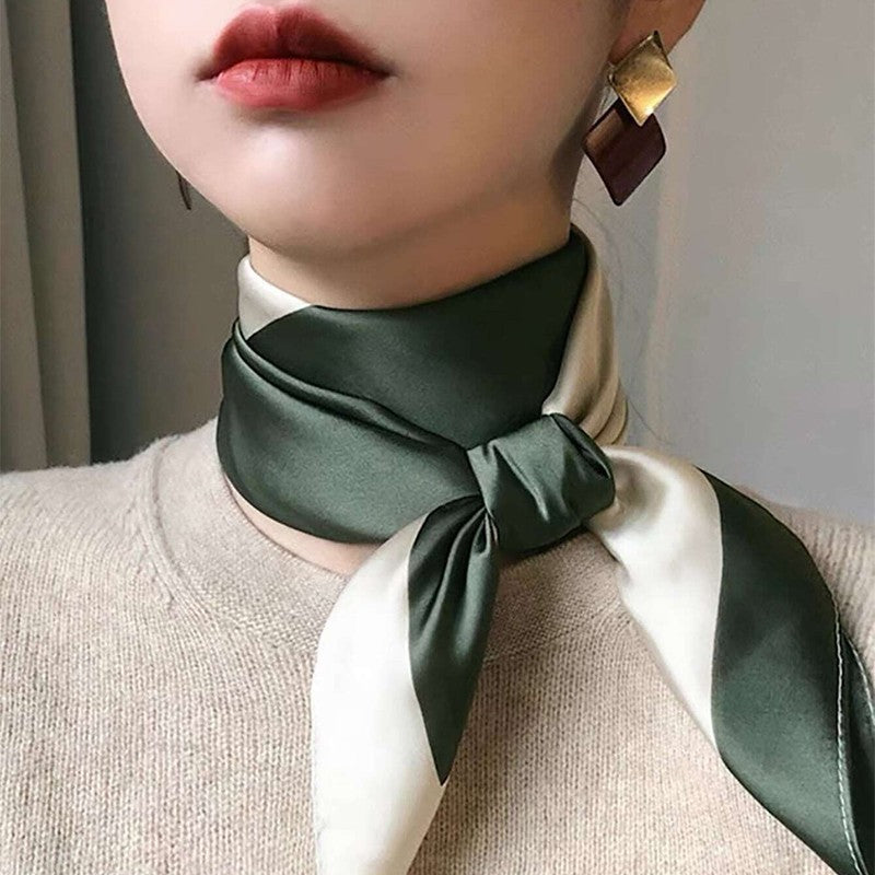 Korean Style Artificial Silk Scarf - JNC51801 - Scarf