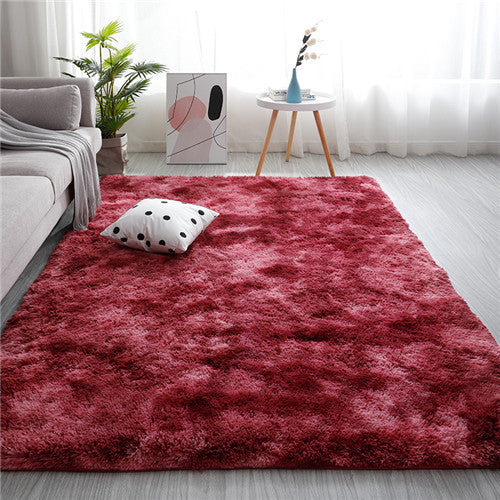Living Room Carpet Bedroom Bedside and Under Bed Plush Blanket Elegant Floor Mat - Floor mat