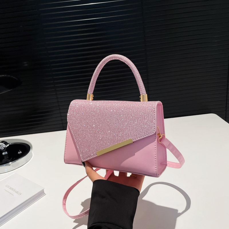 Luxury Design Fashion Handbag - Pink - Bag