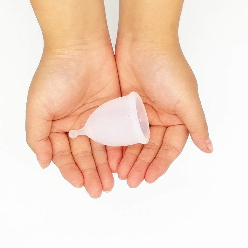 Medical Grade Silicone Menstrual Cup - Transparent color / L - Menstrual cup