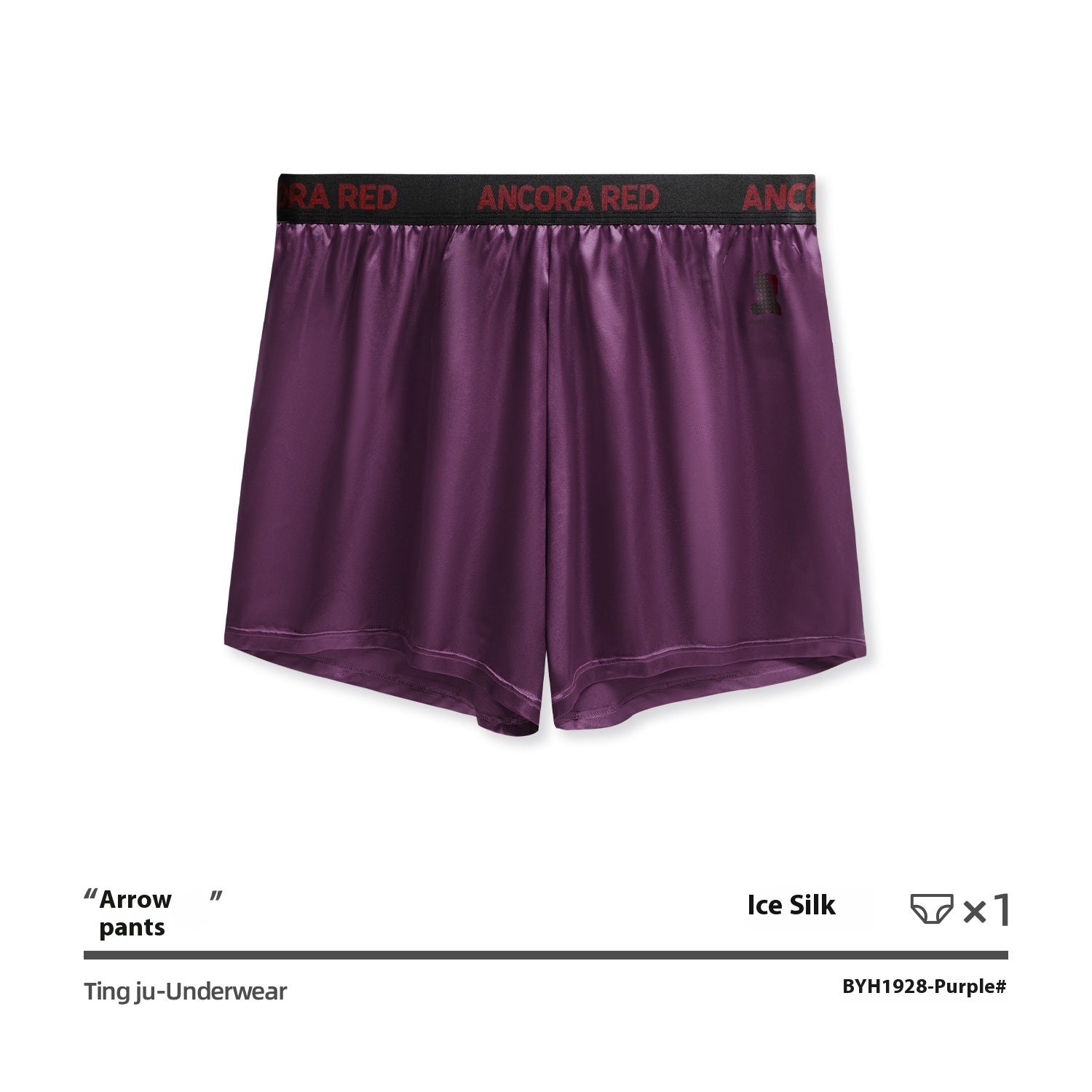 Men’s Boxer Briefs - Purple / L - Men’s shorts