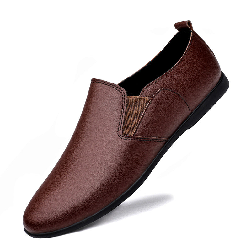 Men’s Breathable Leather Shoes - Brown / 37 - Men’s Business shoes
