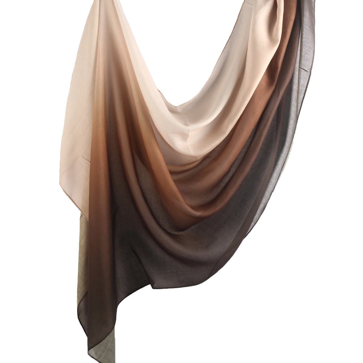 Modal Thin Gradient Scarf for Summer - Style02 / 80X180cm - hijab