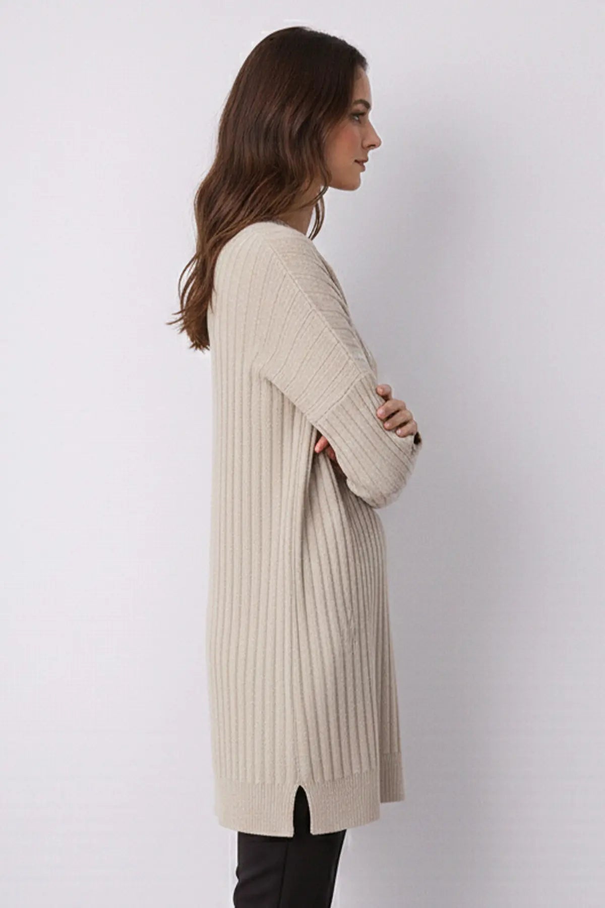 Patterned Tunic | Beige – NEOMODEST product image 2