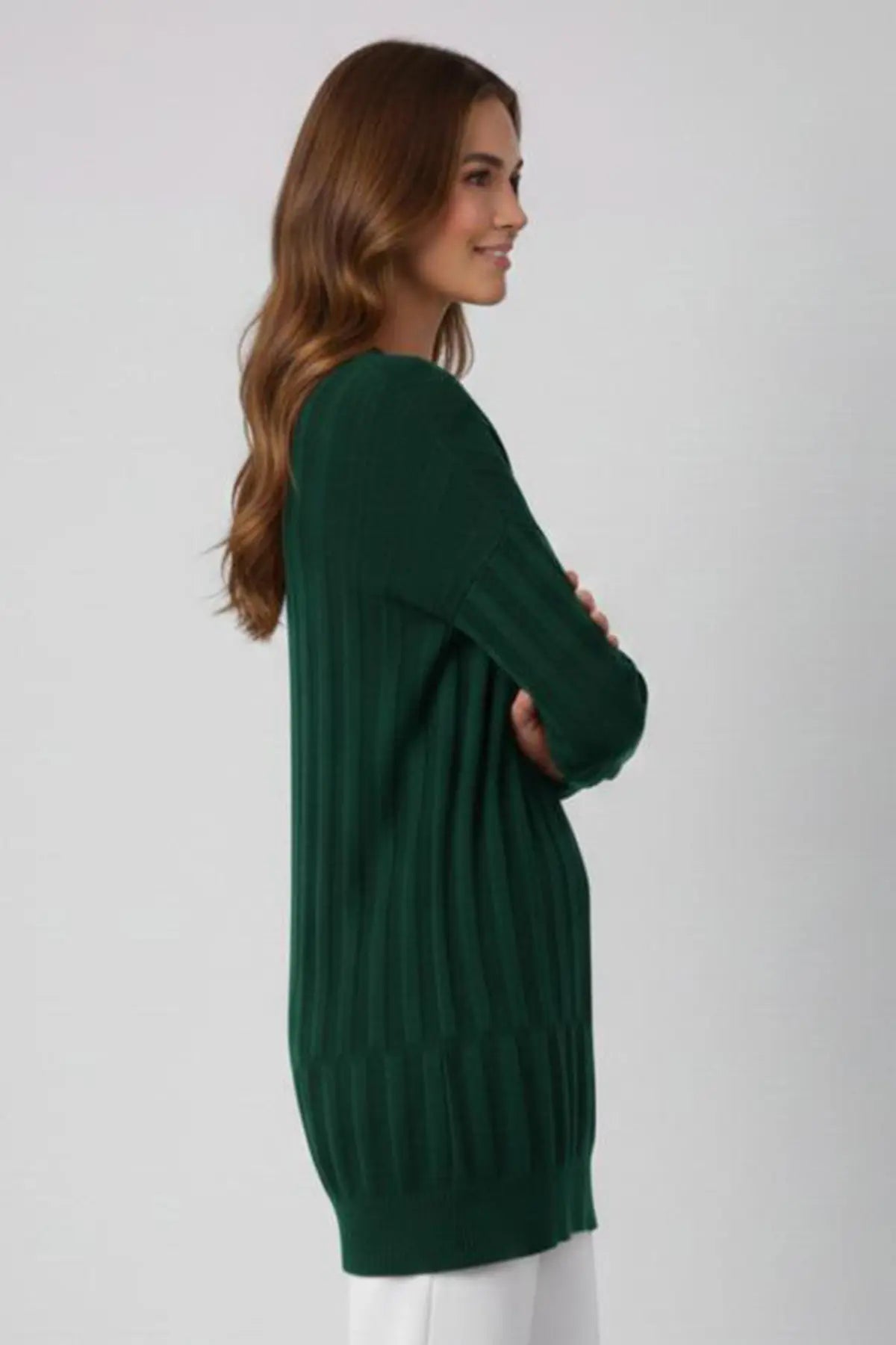 Patterned Tunic | Emerald – NEOMODEST product image 2