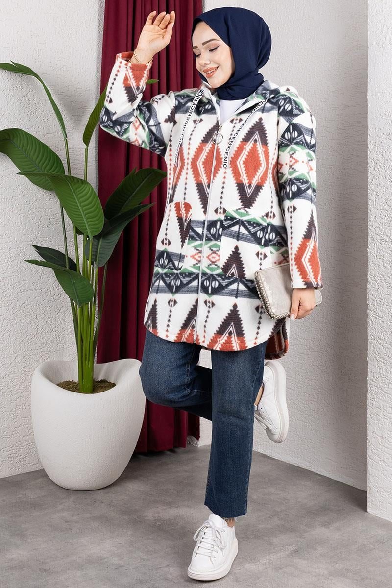 Polar Cape | Brick – NEOMODEST product image 1