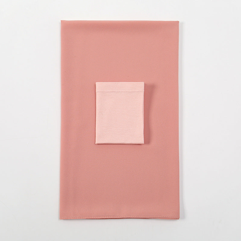 Premium Quality Pearl Chiffon Scarf - 10 Xueya / 180 - Hijab