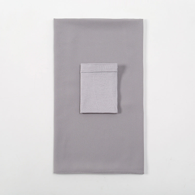 Premium Quality Pearl Chiffon Scarf - 12 Light Gray / 180 - Hijab