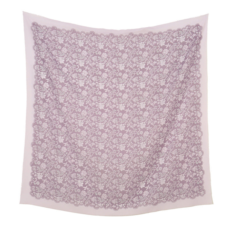 Printed Summer Scarf - 12color / 110X110cm