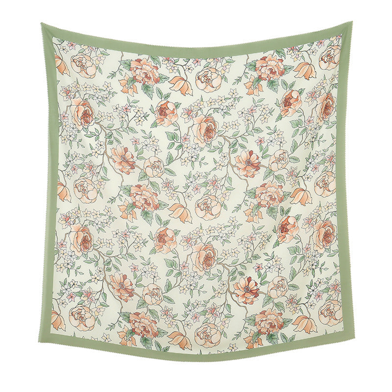 Printed Summer Scarf - 14color / 110X110cm