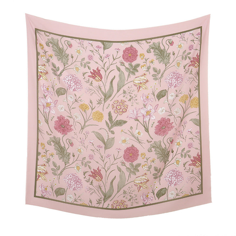 Printed Summer Scarf - 30color / 110X110cm