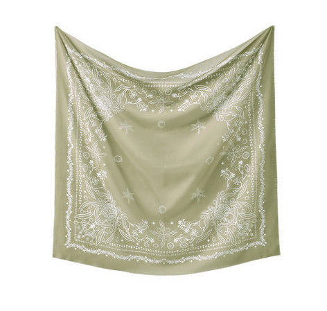 Printed Summer Scarf - 44color / 110X110cm