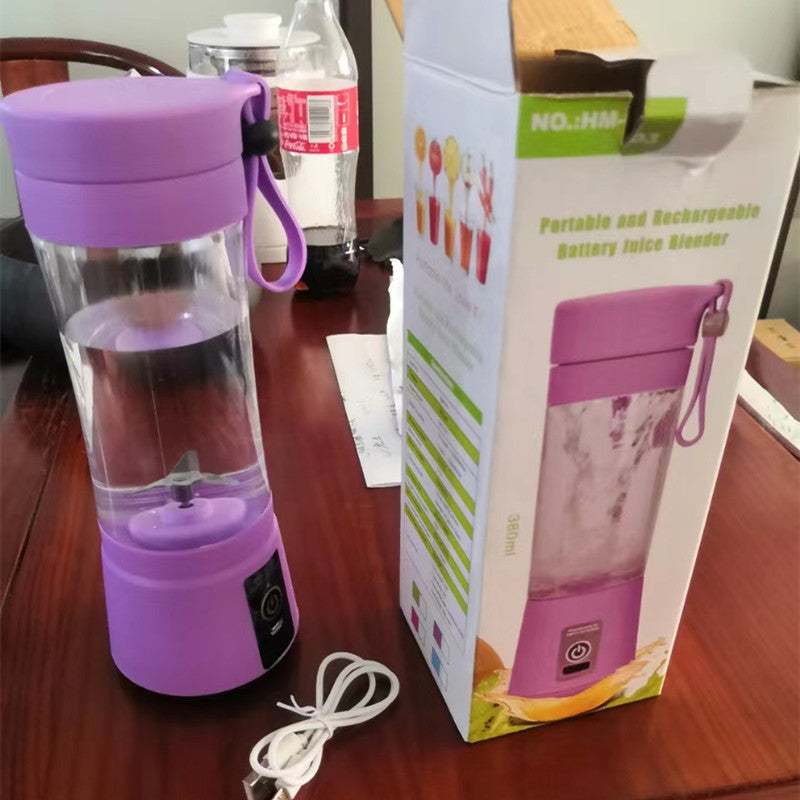 Rechargeable Mini Kitchen Fruit Juice Maker - Purple / Four Knives - Juice Maker