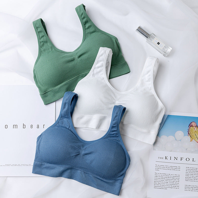 Seamless Push-up Bra Comfortable Bra Breathable and Skin-friendly Elastic Bra - underwear