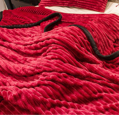 Thick Coral Fleece Blanket Flannel Warm Dormitory Bed Linen Office Nap Blanket - 13style / 100x150cm - Sleeping blanket