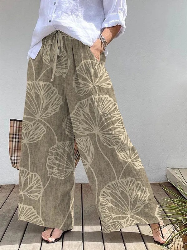 Wide Leg Quick-drying Breathable Culottes Ladies Trousers - 12color / L - Wide leg trousers