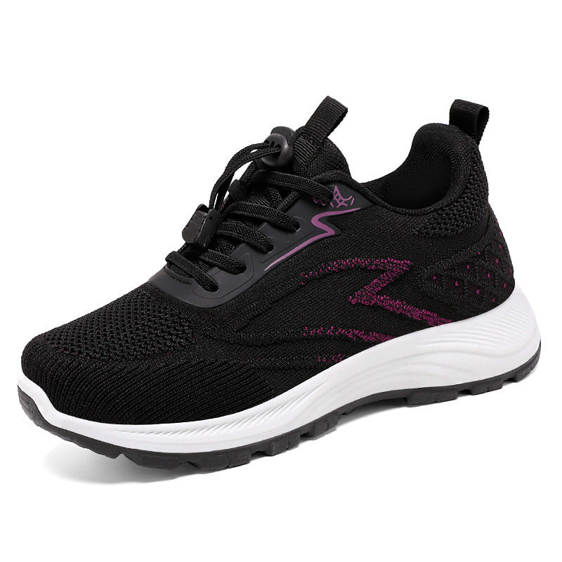 Women’s Breathable Sports Shoes - GD62 Black / 36 - Shoes