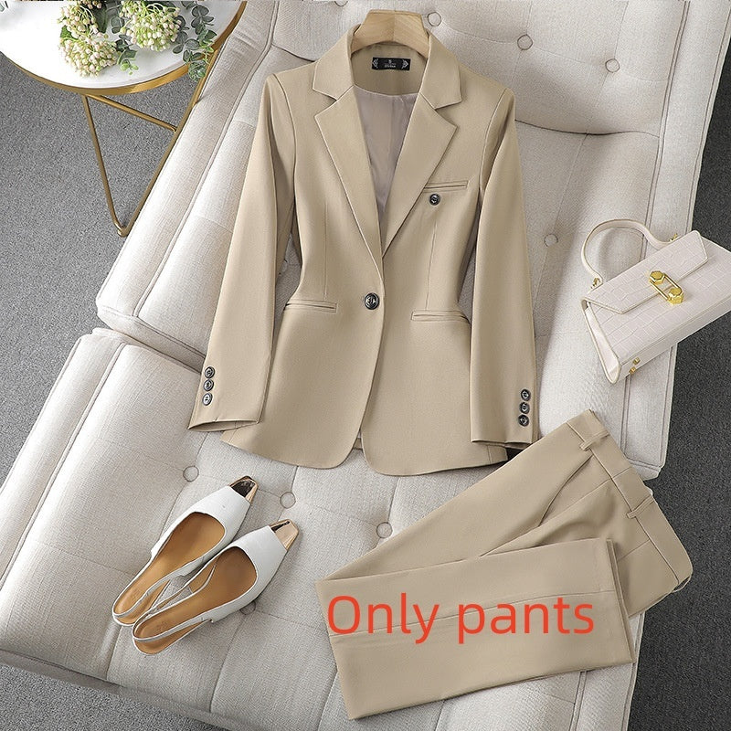 Women’s Classic Office Suits Business Wear Business Suit - Khaki pants / 4XL - Business Suit