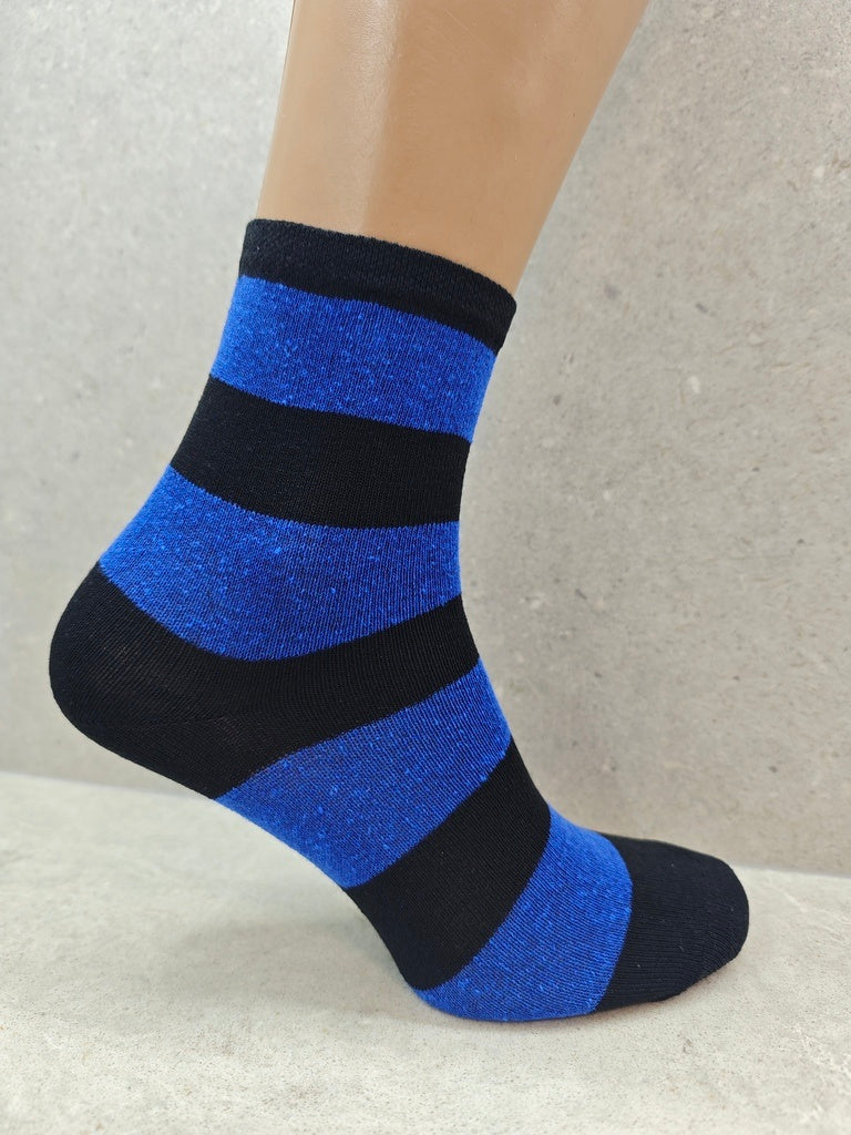 Women’s Colourful Striped Socks Pack Of 6 12 & 24 Pairs
