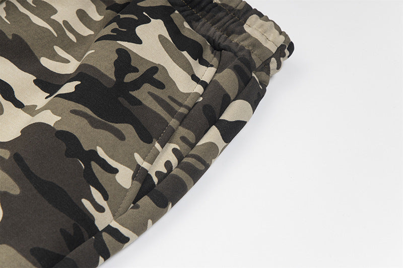 Women’s Loose Camouflage Sports Pants - Women’s Trousers