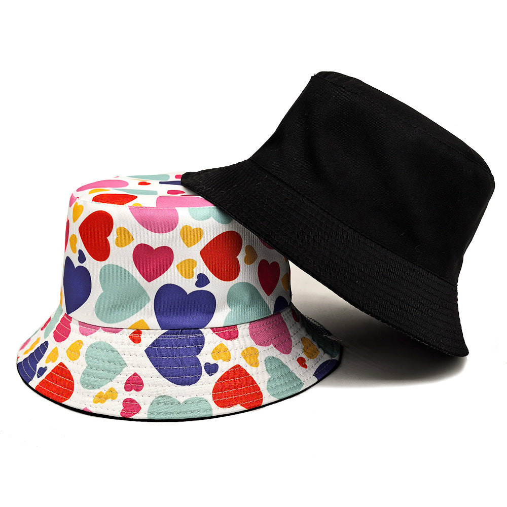 Women’s Love Pattern Bucket Hat Valentine’s Day Gift - Love Pattern / M - Bucket hat