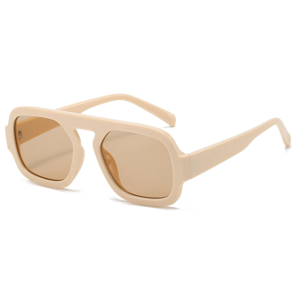 Women’s Pilot Sunglasses - Conventional / Beige Frame Light Dried - Sunglass