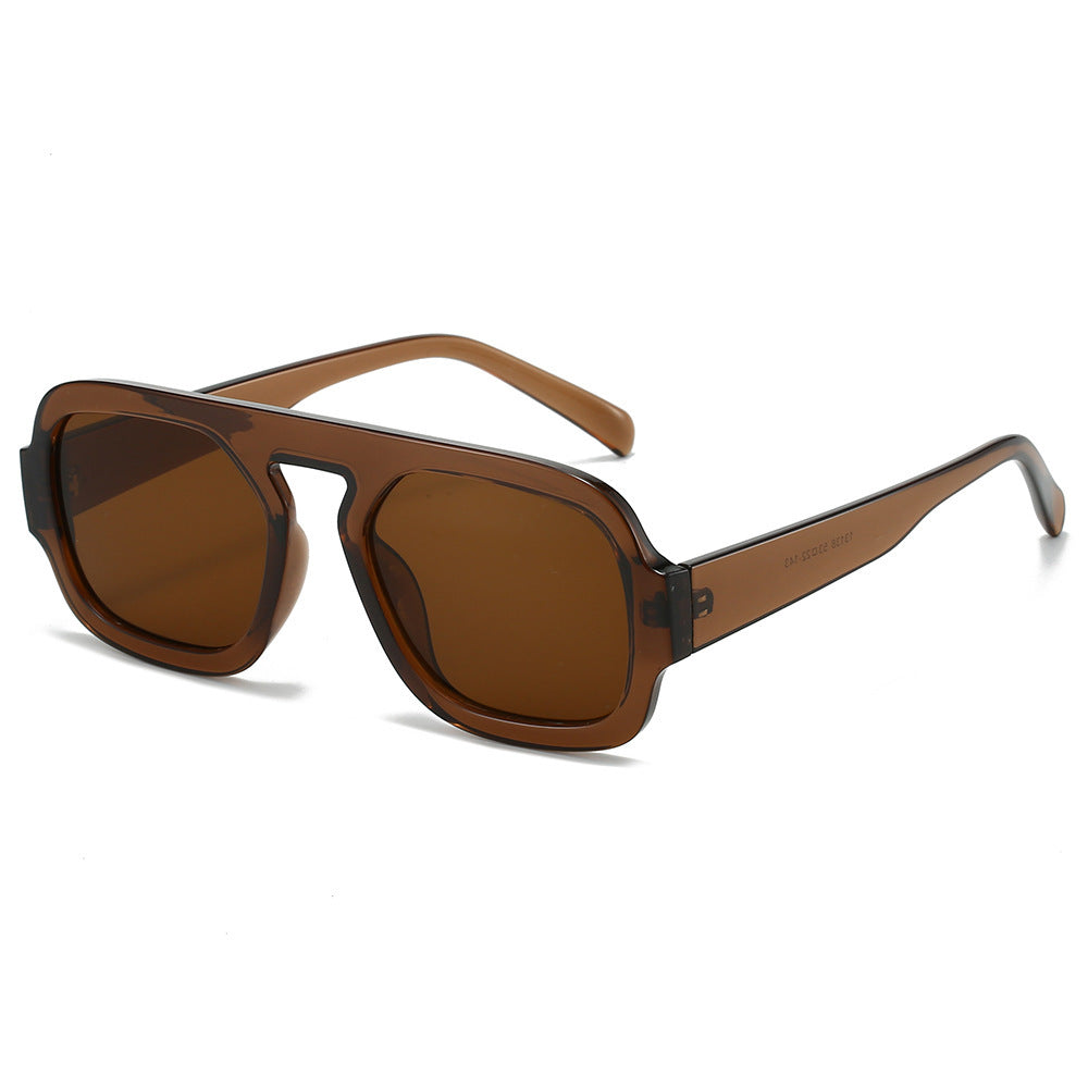 Women’s Pilot Sunglasses - Conventional / Tea Frame Full Dried - Sunglass