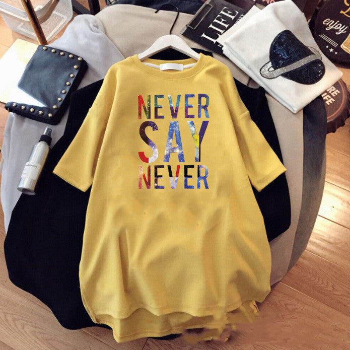 Women’s Plus Size Multi-colour Summer Top - Yellow / 2XL - t-shirt