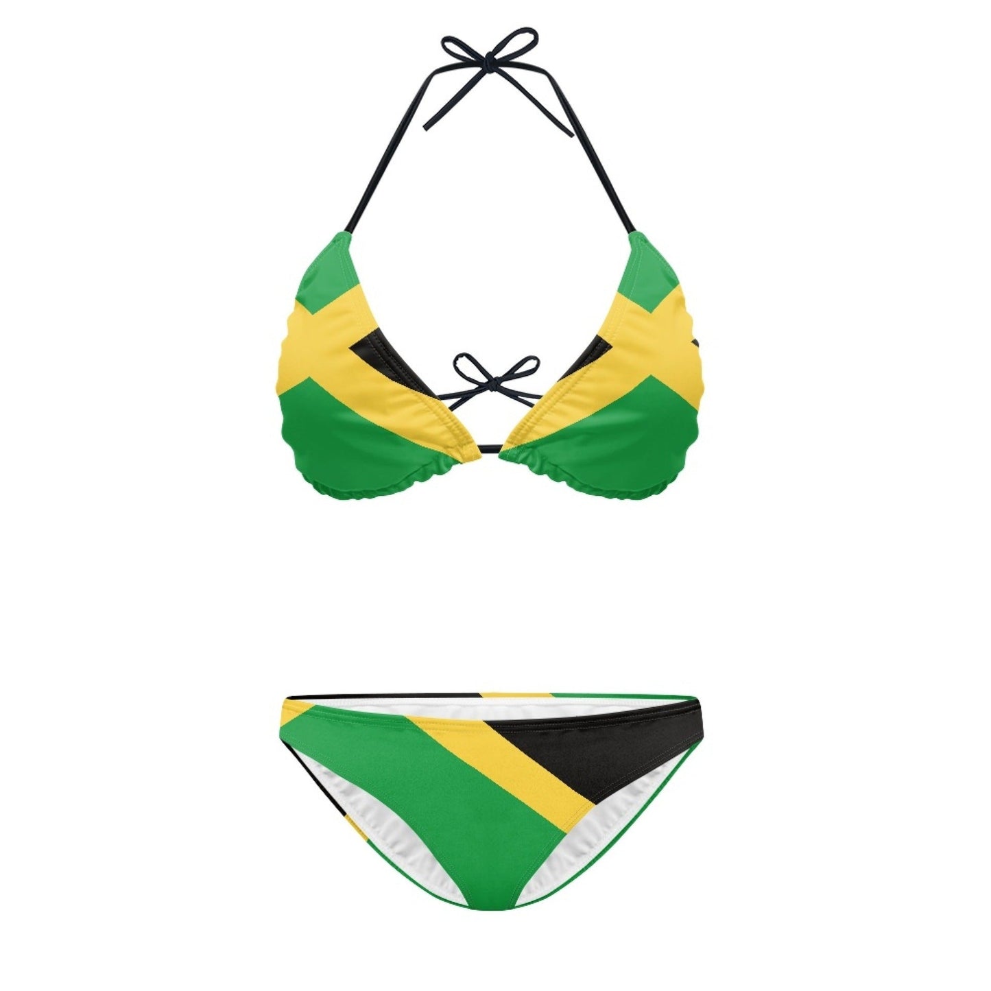 Women’s Split Printed Swimsuit - WED062805AZ231 / 2XL - swimsuit