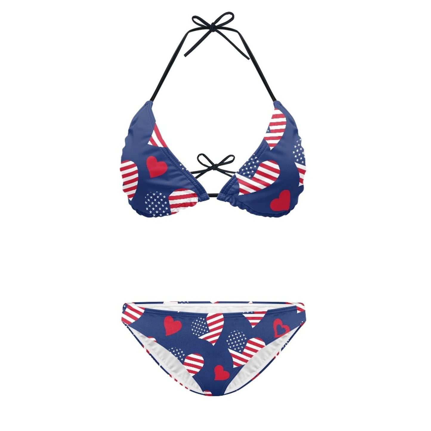 Women’s Split Printed Swimsuit - WED062807AZ231 / 2XL - swimsuit